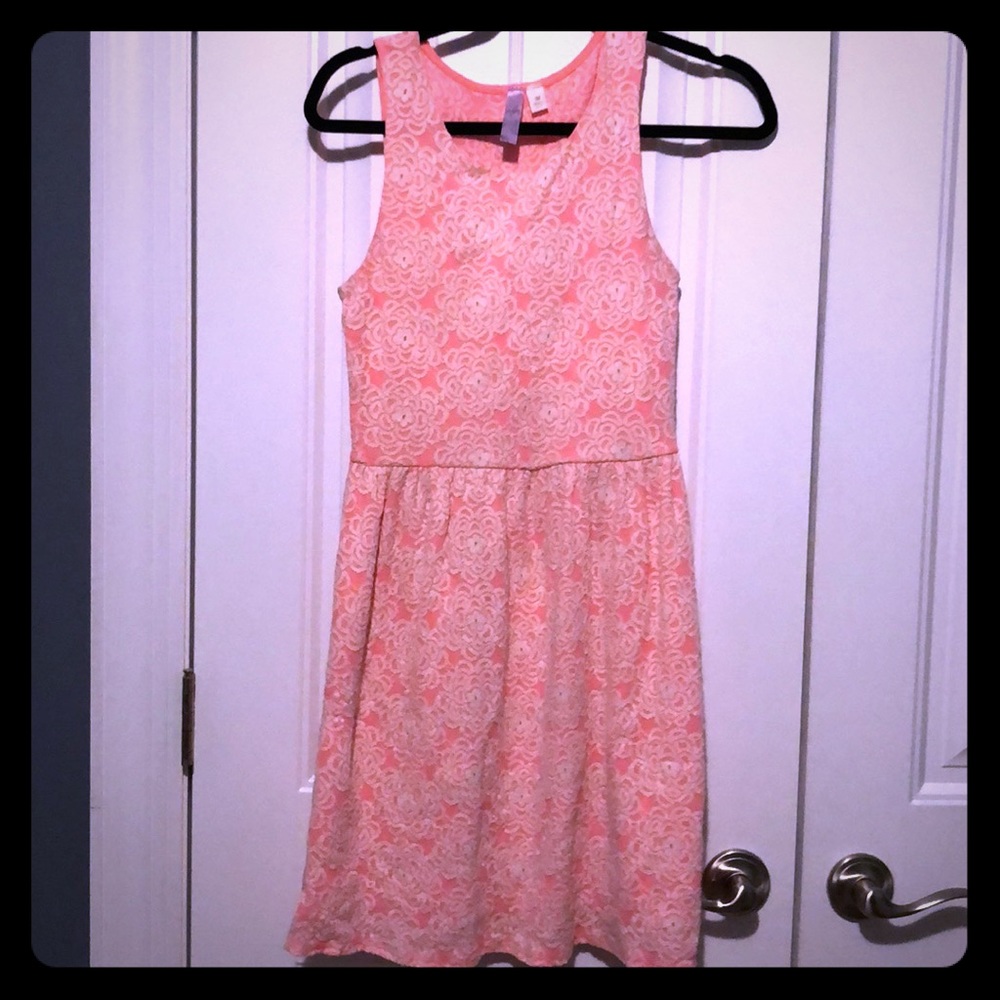 Floral embroidered dress